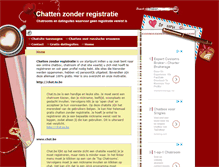 Tablet Screenshot of chattenzonderregistratie.be